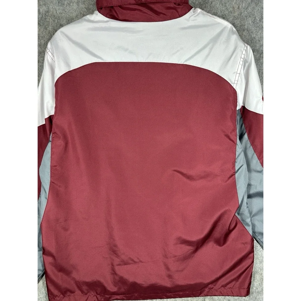 Vintage Dunbrooke Washington Redskins SI Windbreaker Jacket Mens L NFL